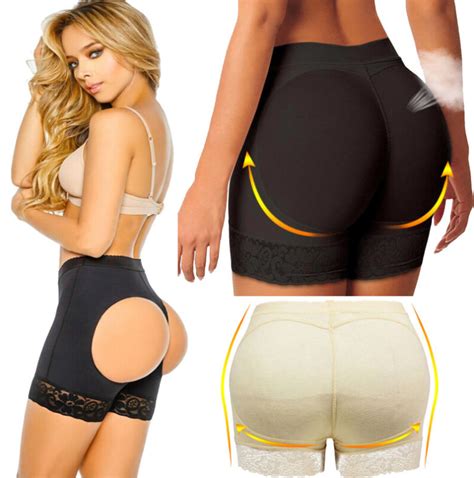 Womenss Fake Ass Butt Lift And Hip Enhancer Booty Padded Underwear