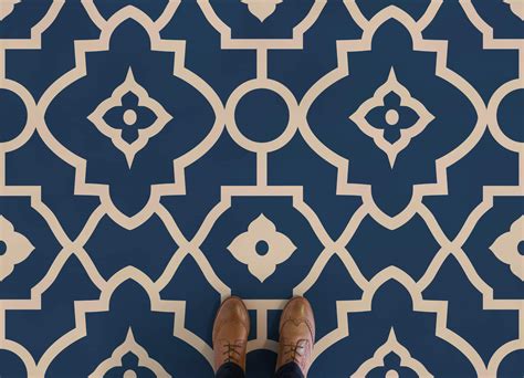Vinyl tiling is a very versatile covering for floors, walls, countertops, and anything else you want to be able to clean easily. Moroccan Design Vinyl Flooring | Atrafloor