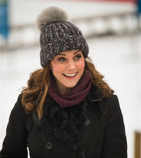 Kate Middleton News Fur Bobble Hat Causes Twitter Storm But Palace