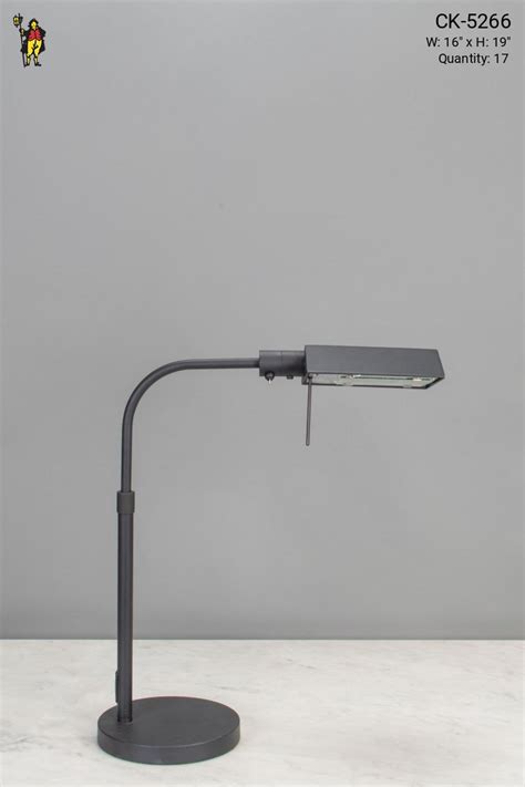 Adjustable Black Halogen Desk Lamp Desk Lamps Collection City