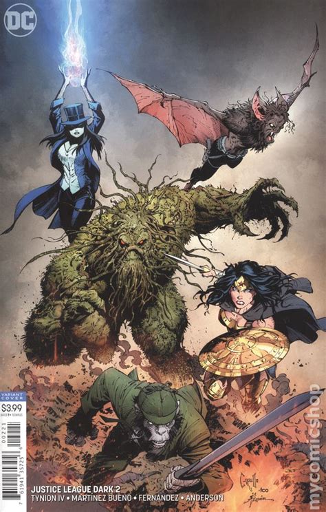 Acetate Cover Variant Dc Comics Justice League Dark 17 Near Mint Hot