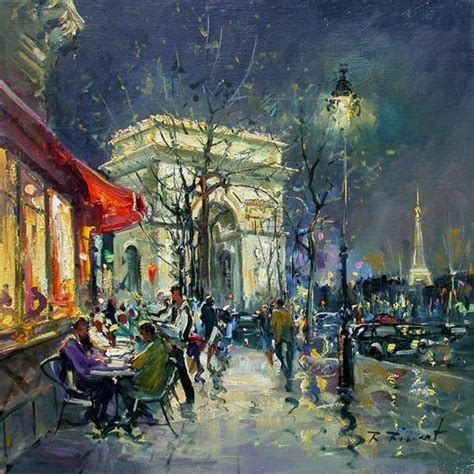 Paris In Painting By Robert Ricart French Artist Blog Of An Art