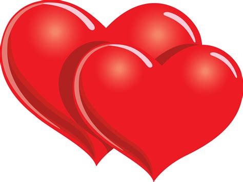 Red Hearts Clip Art Clipart Best