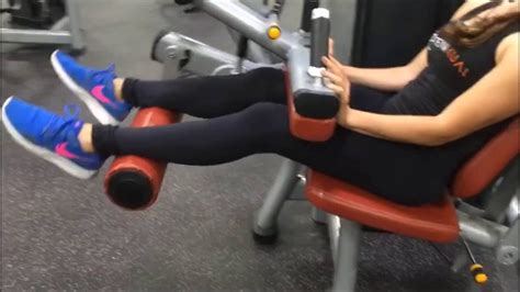 How To Do Seated Hamstring Curl Youtube