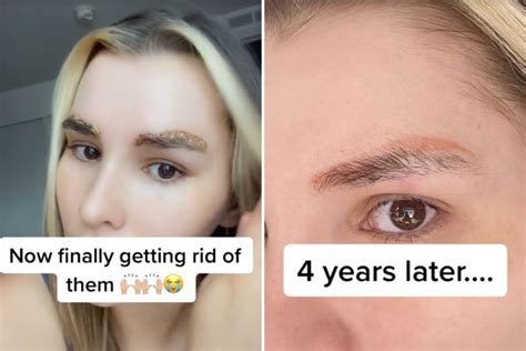 Woman Urges People Not To Get Their Eyebrows Microbladed After Showing
