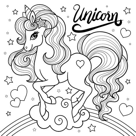 Cuppaiprecpi Disegni Unicorno Da Colorare Per Bambini My Xxx Hot Girl