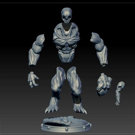 Download Stl File Hell Knight Doom • Template To 3d