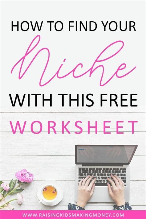 How To Find Your Niche With This Free Worksheet Use The 5 Steps