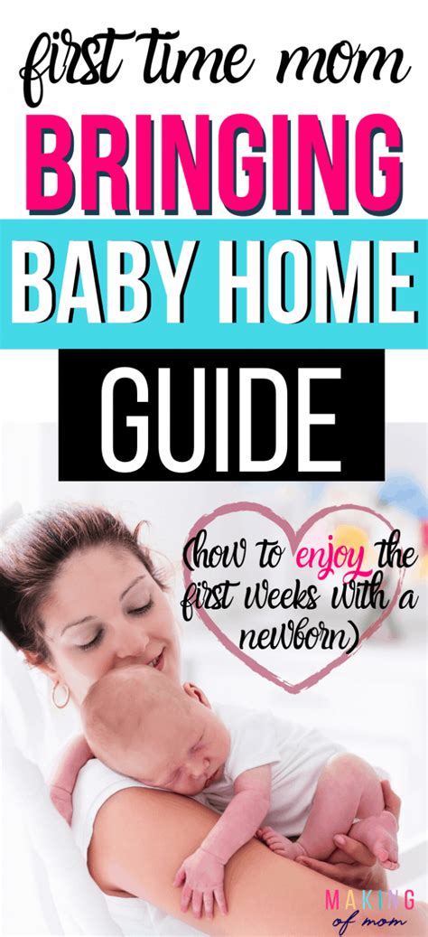 Bringing Baby Home How To Survive And Thrive The First Weeks At