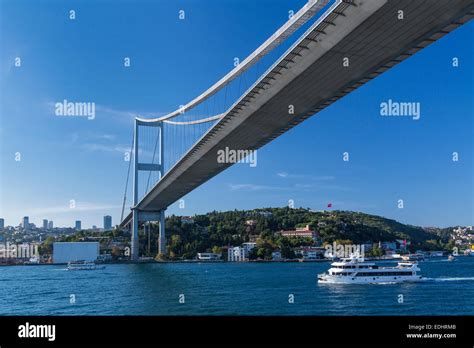 The Bosphorus Bridge In Istanbul Turkey Eurasia Stock Photo Alamy