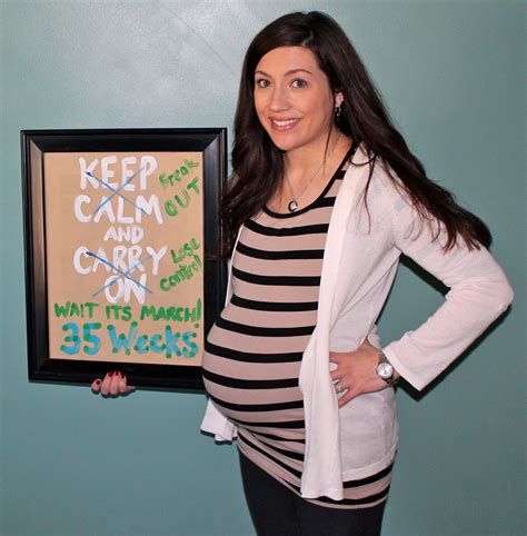 Peaches And Pearls Baby Bump Update Week 35 And 36