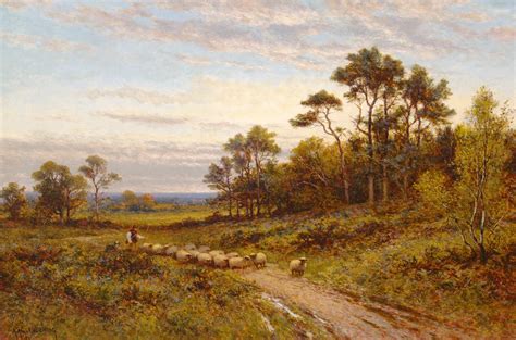 Alfred Augustus Glendening Senior Glendening Antique English Sunset