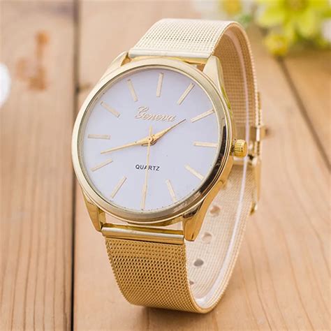 Watch Women 2018 Womens Watches Fashion Stainless Steel Gold Mesh
