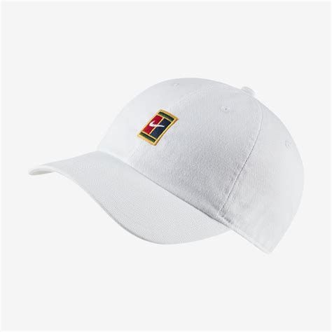 Nike Court Heritage 86 Logo Embroidered Cotton Blend Twill Tennis Cap