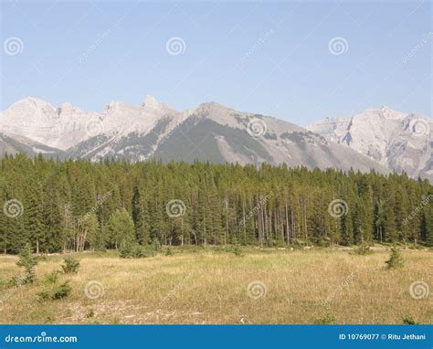 Rocky Mountains In Alberta Canada Stock Image Image Of Peaks Fall