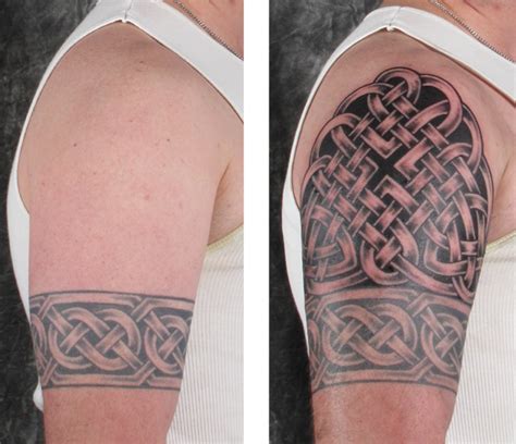 Building a Celtic Sleeve — LuckyFish, Inc. and Tattoo Santa Barbara