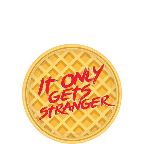 Stranger Things Dessert Plates 8ct Party City