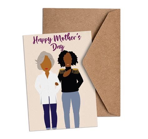 Happy Mothers Day African American Mothers Day Etsy