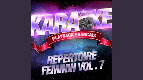 Dieu Ma Donné La Foi — Karaoké Playback Avec Choeurs — Rendu Célèbre Par Ophélie Winter Youtube