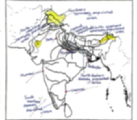 Solution Icse Class Geography Map Marking Studypool