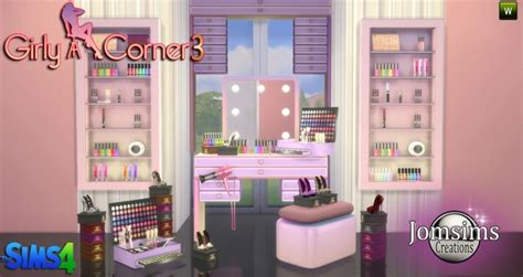 Girly Corner 3 Set At Jomsims Creations Sims 4 Updates