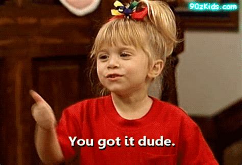Michelle Tanner Tv Show Quote  Wiffle