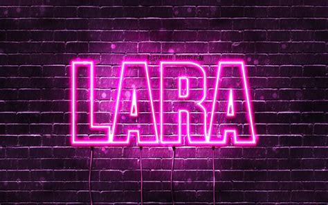 Download Wallpapers Lara 4k Wallpapers With Names Female Names Lara
