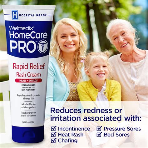 Welmedix Homecare Pro Rapid Rash Relief Cream