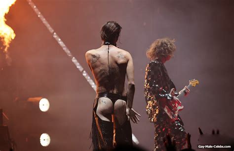 Hot Damiano David Nude Ass During Maneskins Performance At The MTV