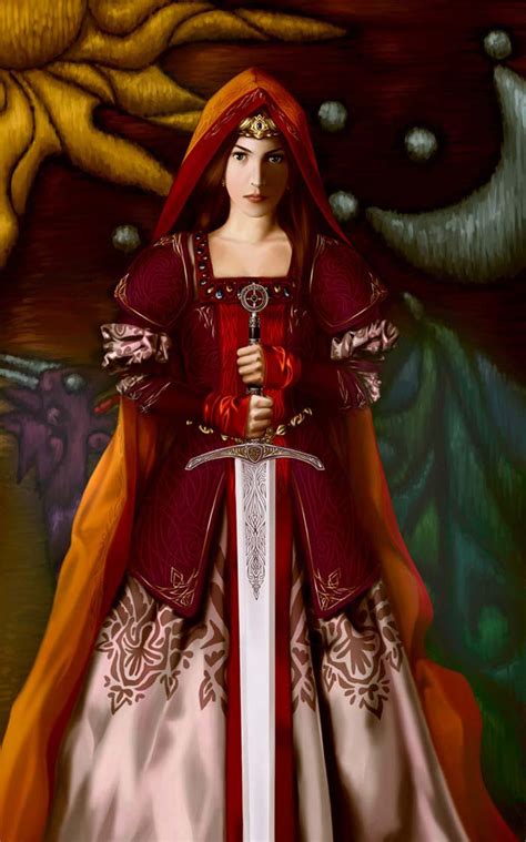 Maiden With Sword