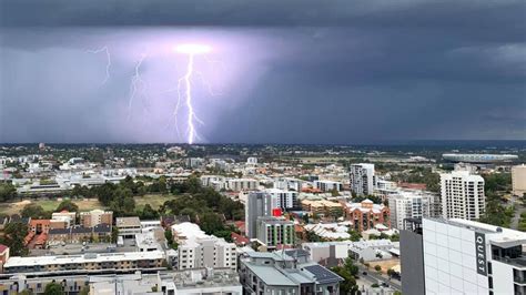 Severe Weather Warning Issued For Perth As Storms Close In The West