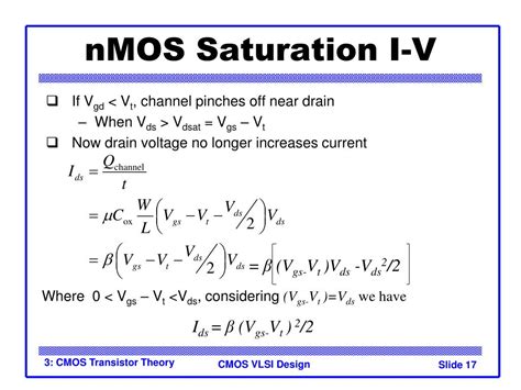 Ppt Introduction To Cmos Vlsi Design Lecture 5 Cmos Transistor Theory