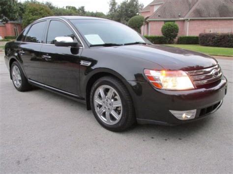 Purchase Used 09 Ford Taurus Limited Leather Sunroof Luxury In