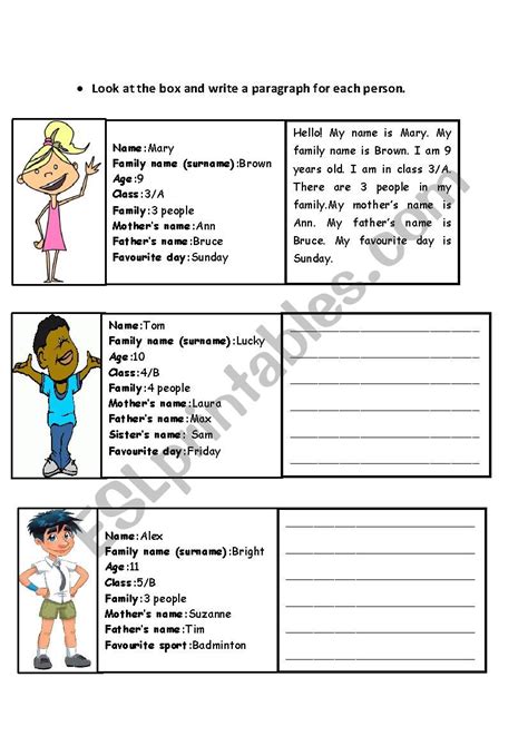 Writing Activity For Young Learners Esl Worksheet By Ayşimgüler Cf5