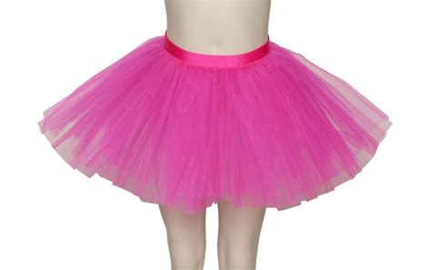 Hot Pink Premium Soft Net Tutu Skirt Dance Ballet Girls And Ladies All
