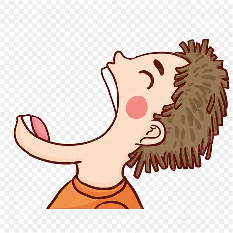 Open Mouth Side View Clipart