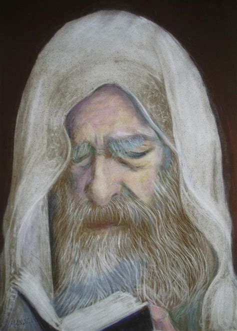 The Rabbi Painting By Maxwell Mandell Fine Art America