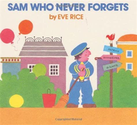 Sam Who Never Forgets Picture Book Childrens Picture Books