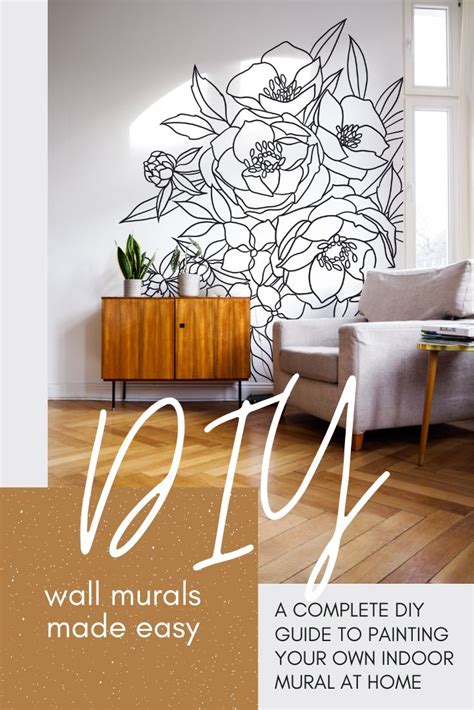 30 Hand Painted Easy Wall Murals