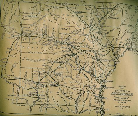 Old Map Of Arkansas 1836 Map Of Arkansas Old Map Arkansas