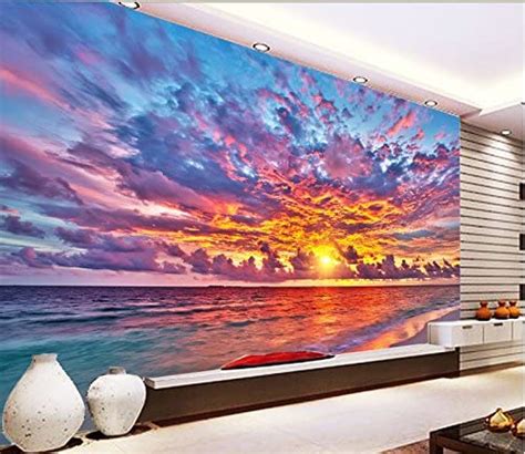 3d Beautiful Sunset Sky 531 Wall Paper Wall Print Decal Wall Deco