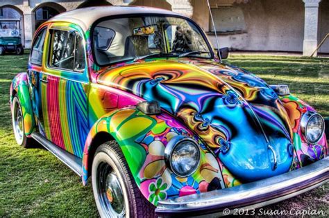 Vw Bug Wowza Van Hippie Hippie Car Mode Hippie Hippie Chick