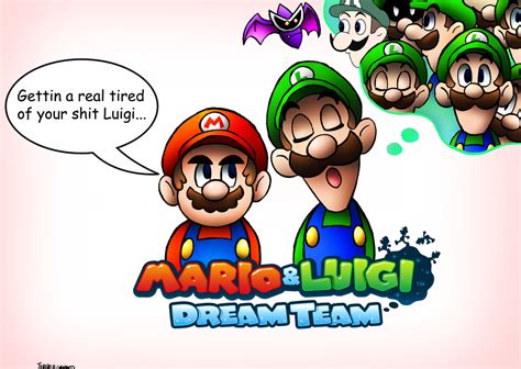 Mario And Luigi Dream Team By Sonicknight007 On Deviantart