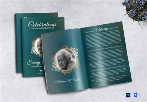 11 Funeral Booklet Templates In Psd Word Pdf Id Publisher Pages