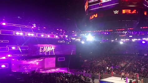 Emma Entrance Wwe Raw 6262017 Youtube