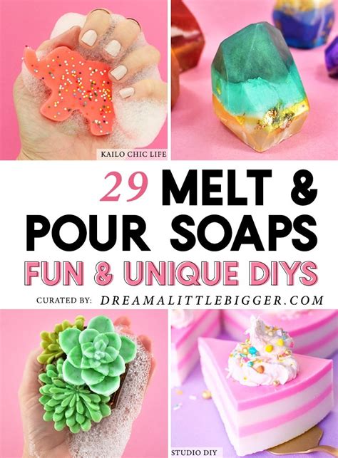 29 Diy Fun And Colorful Melt And Pour Soaps ⋆ Dream A Little Bigger