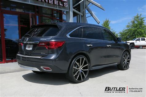 Acura Mdx With 24in Lexani Gravity Wheels Exclusively From Butler Tires