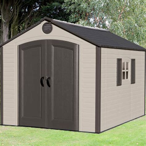 8 X 125 Lifetime Special Edition Heavy Duty Plastic Shed 243m X 3