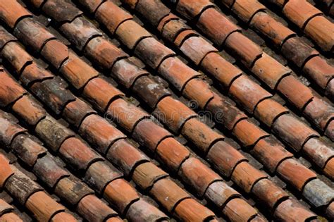 Old Red Clay Roof Tiles Stock Photo Image Of Roofing 7802432