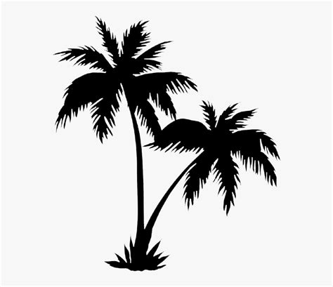 Palm Trees Silhouette Png